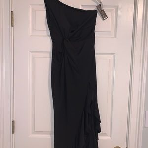 BRAND NEW with tags black evening gown/ prom dress
